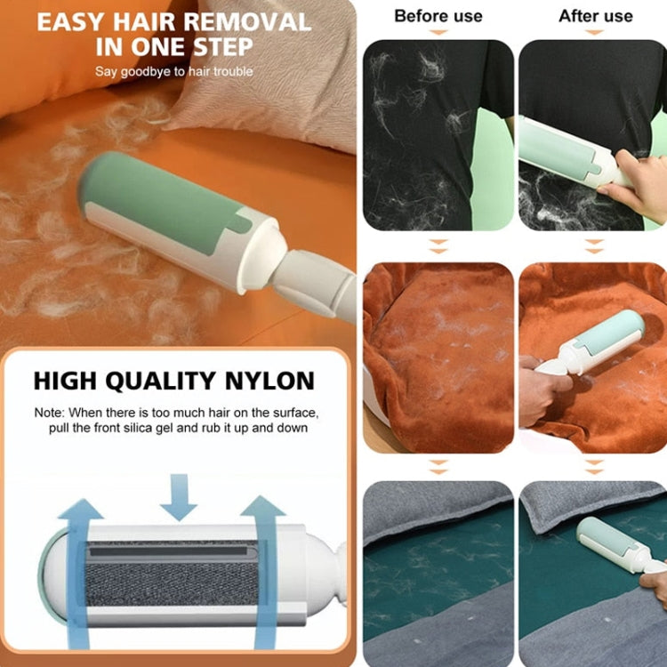 Cats Pet Hair Remover Static Adsorption Roller Clothes Sofa Hair Removal Brush