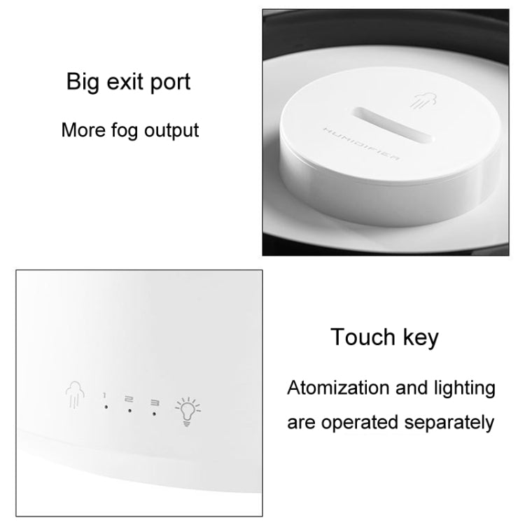 H10 Home Portable Office Aromatherapy Diffuser Running Horse Night Light Large Fog Humidifier