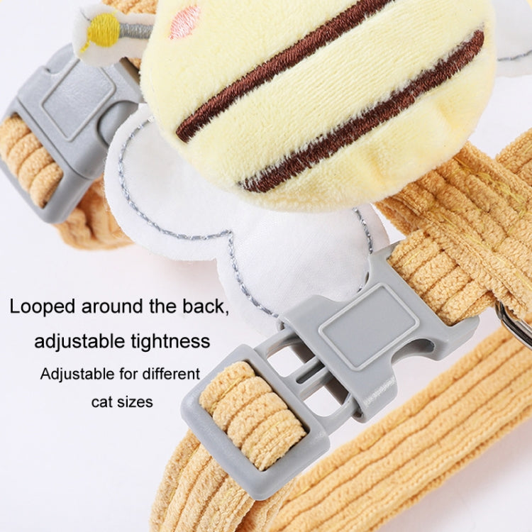 Cats Leash Anti-breakaway Outdoor Adjustable Chest Back Cats Leash