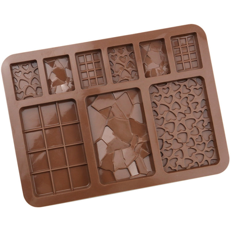 9 Grids Silicone Baking Chocolate Mold Cake DIY Fondant Mould