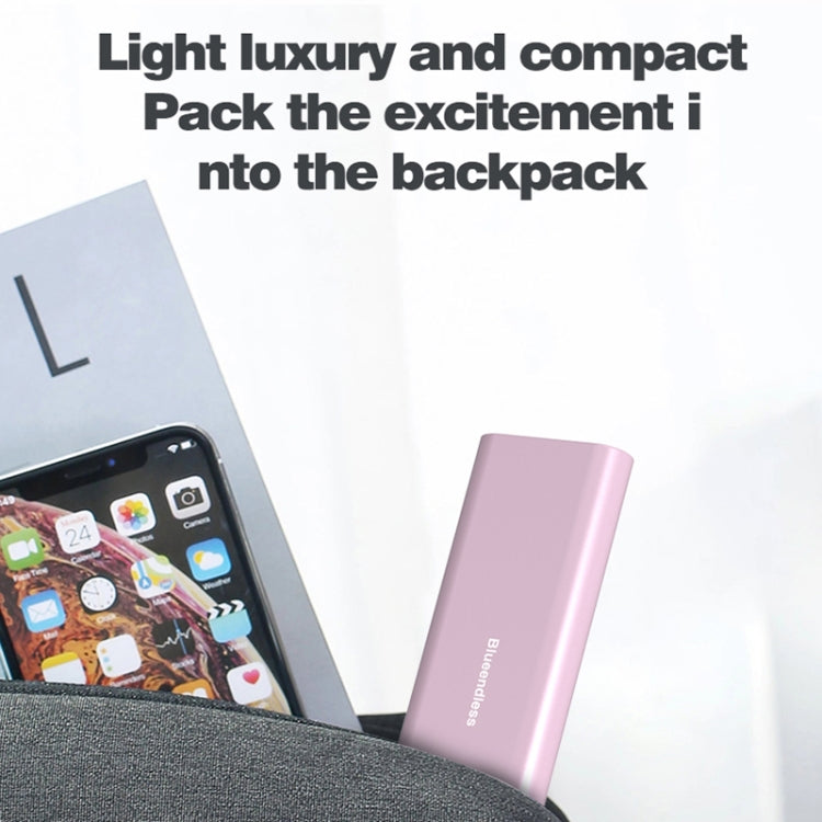 Blueendless M2815SN M.2 Dual Protocol Type-C 3.1 Mobile Hard Disk Box Laptop External SSD