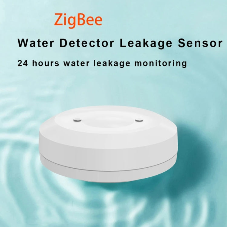 Zigbee Water Leak Detector Water Sensor Alarm Support Tuya APP / Google Assistant / Aleax / Yandex Alice