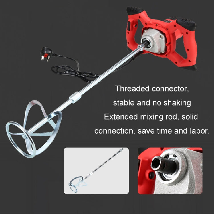 AOTUO 220V High Power Industrial Grade Electrical Mixer Handheld Concrete Paint Mixer