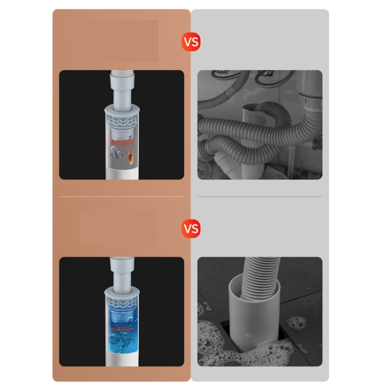 Silicone Sewer Pipe Deodorizing Seal Ring Sewer Seal Stopper