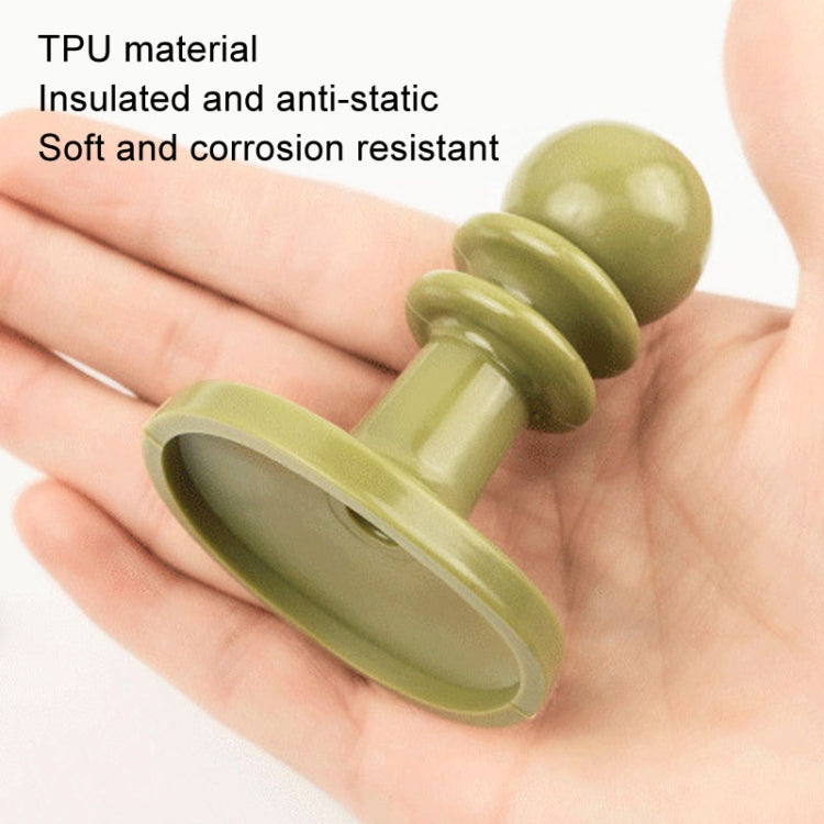 AOTU AT6525 Outdoor Camping Canopy Pole Thunder Cap Tent Support Pole Insulated Plastic Protective Hat