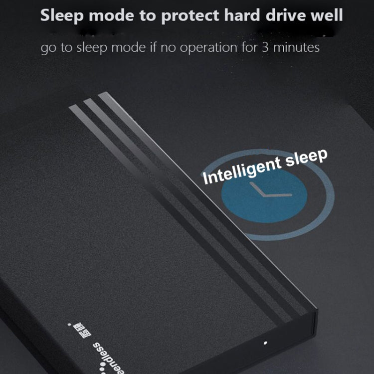 Blueendless MR23S 2.5-inch SATA Mobile Hard Disk Enclosure Tool-free Laptop External SSD