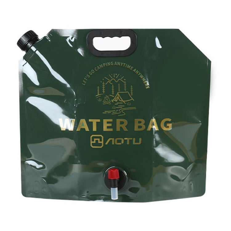 AOTU AT6667 Outdoor Large Capacity Water Bottle 9L Portable Folding Water Bottle Camping Car Drink Barrel