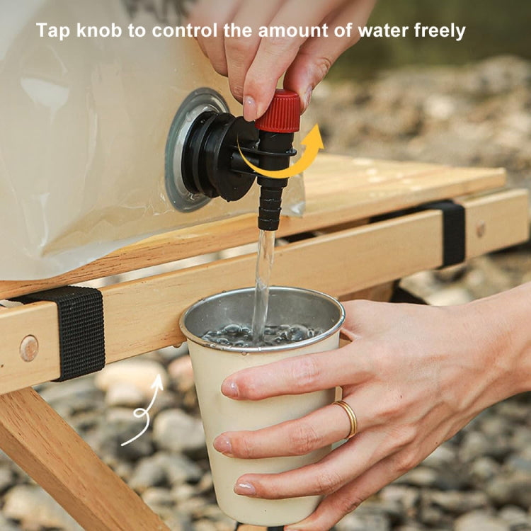 AOTU AT6667 Outdoor Large Capacity Water Bottle 9L Portable Folding Water Bottle Camping Car Drink Barrel