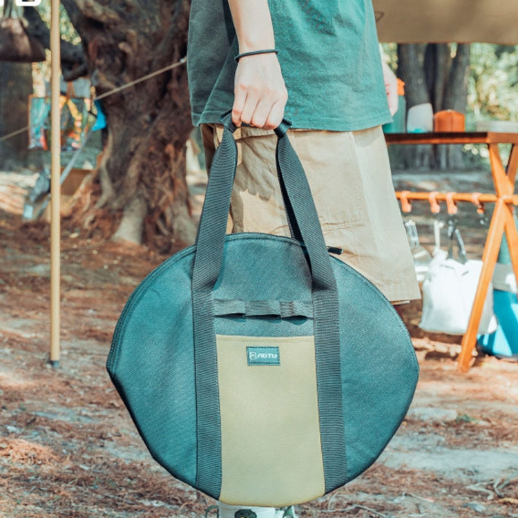 Outdoor Cast Iron Pot Storage Bag Grill Frying Pan Handheld Thickened Storage Bag