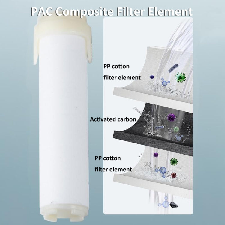 High-Pressure Handheld Shower Head With 5 Spray Modes Filtered Showerhead