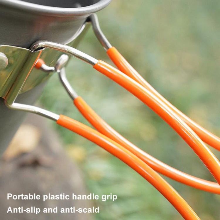 AOTU AT101 2 In 1 Outdoor Camping Cookware Picnic Portable Pot