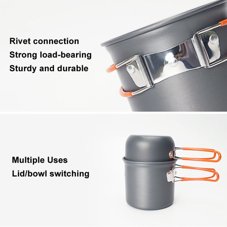 AOTU AT101 2 In 1 Outdoor Camping Cookware Picnic Portable Pot