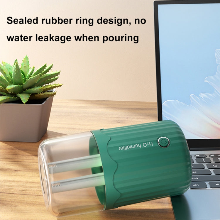 T06 Large-Capacity Atmosphere Night Light Household Dual Spray Air Humidifier