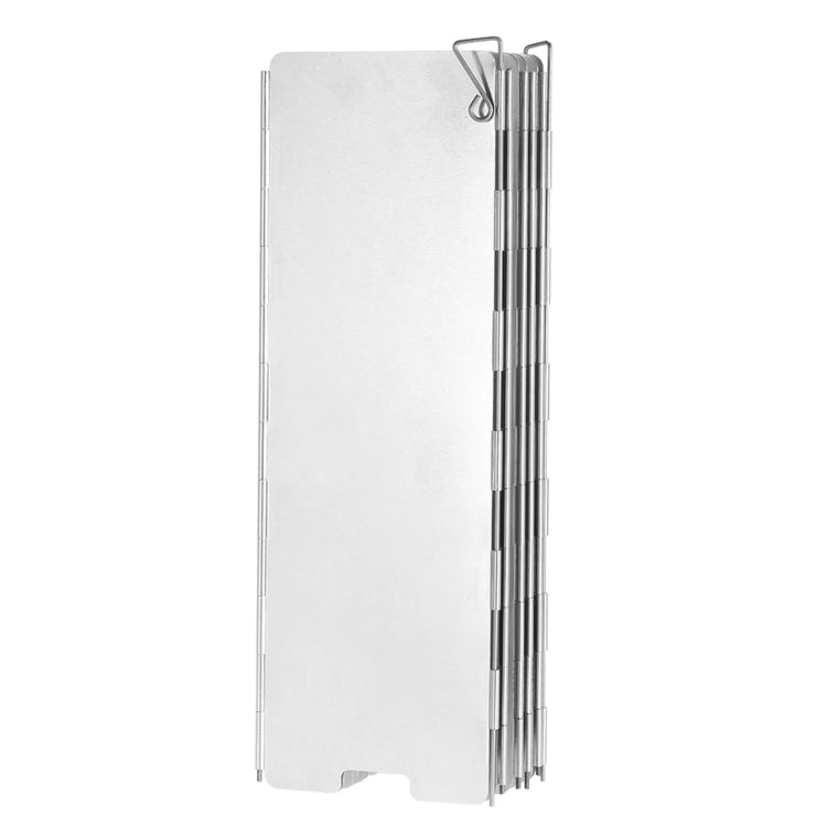 AOTU AT6344-1 10pcs /Set Outdoor Camping With Pins Aluminum Stove Windshield