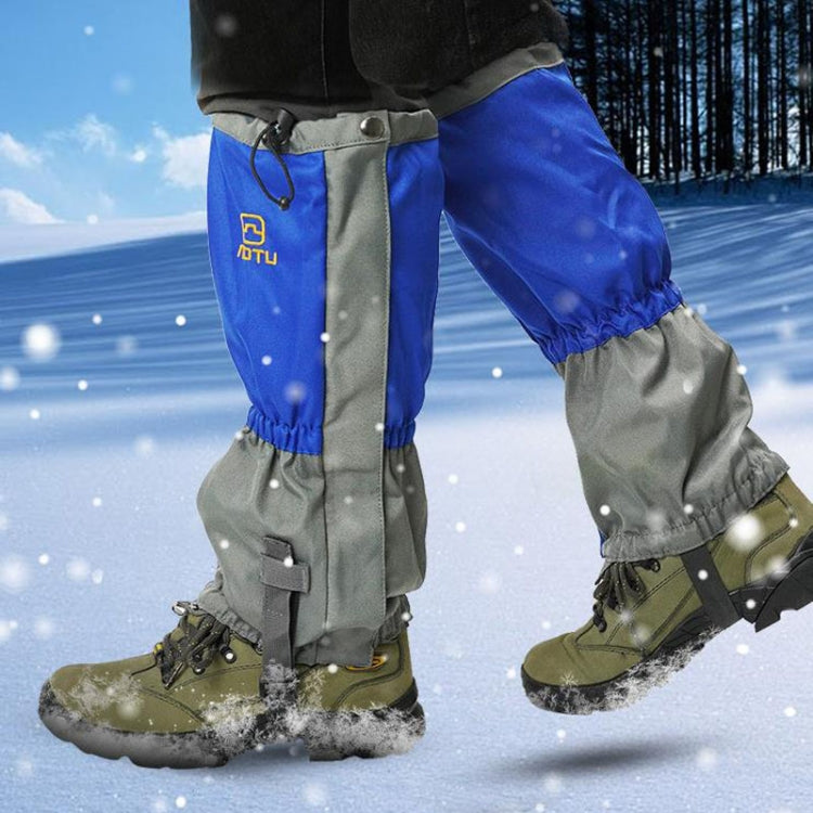 AOTU AT8901 1pair Outdoor Hiking Waterproof Snowproof Shoe Cover Hiking Desert Sandproof Foot Cover