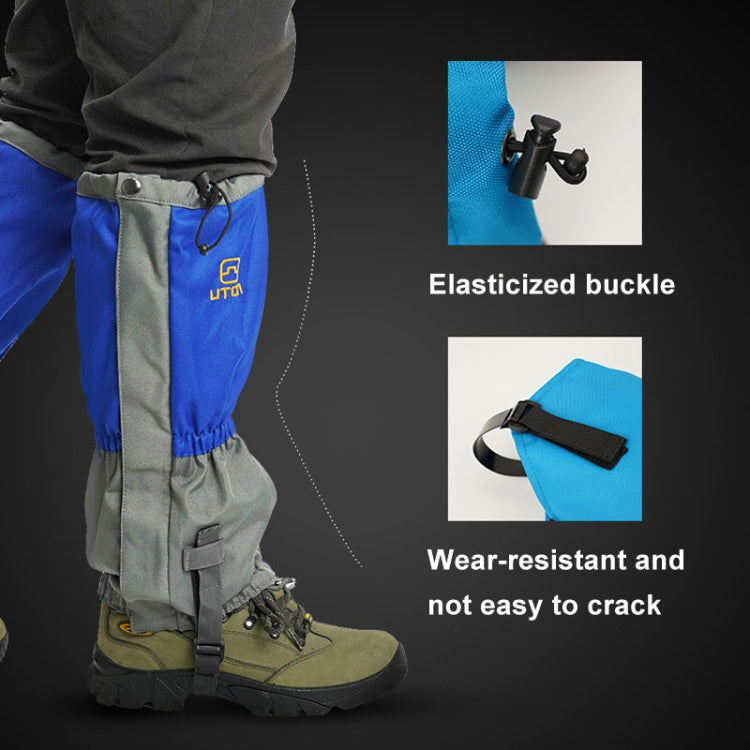 AOTU AT8901 1pair Outdoor Hiking Waterproof Snowproof Shoe Cover Hiking Desert Sandproof Foot Cover