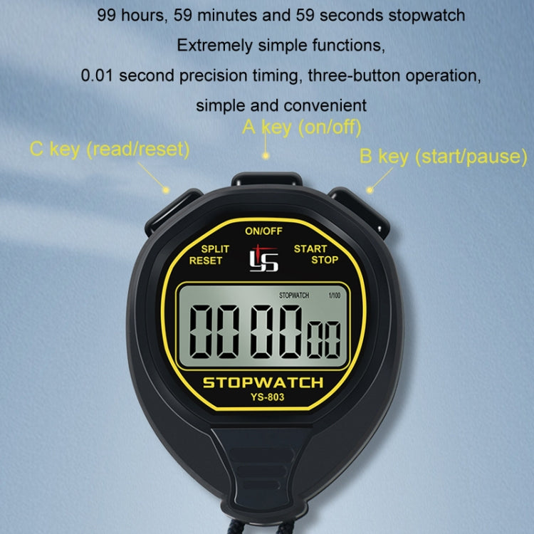 YS Competition Electronic Waterproof Stopwatch Timer