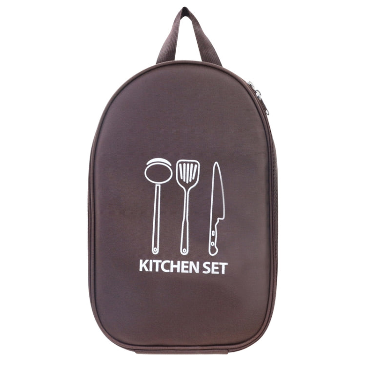 Outdoor Camping Kitchen Utensils Portable Storage Bag Picnic Flatware Supplies