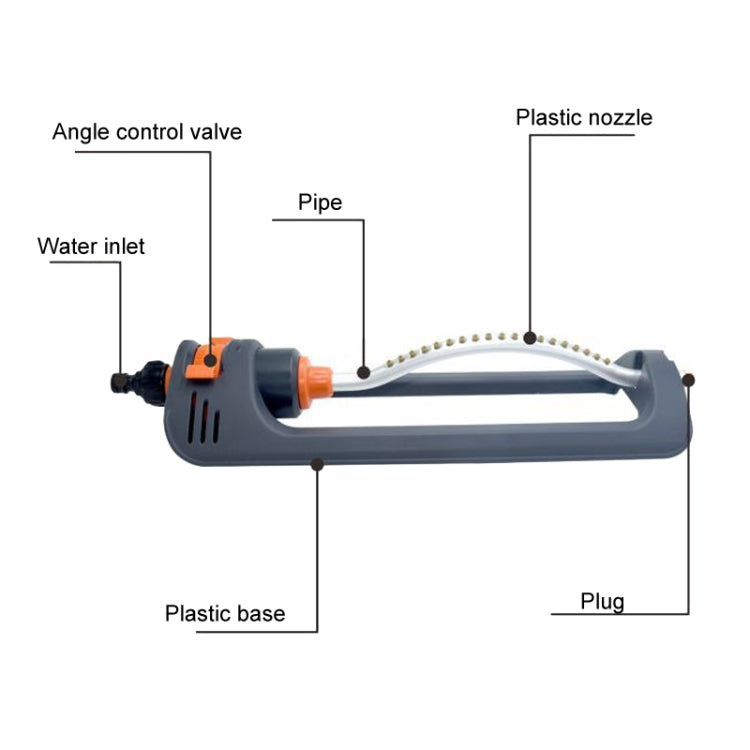 Automatic Swing Sprinkler Garden Lawn Watering Nozzle Garden Sprinkler Nozzle