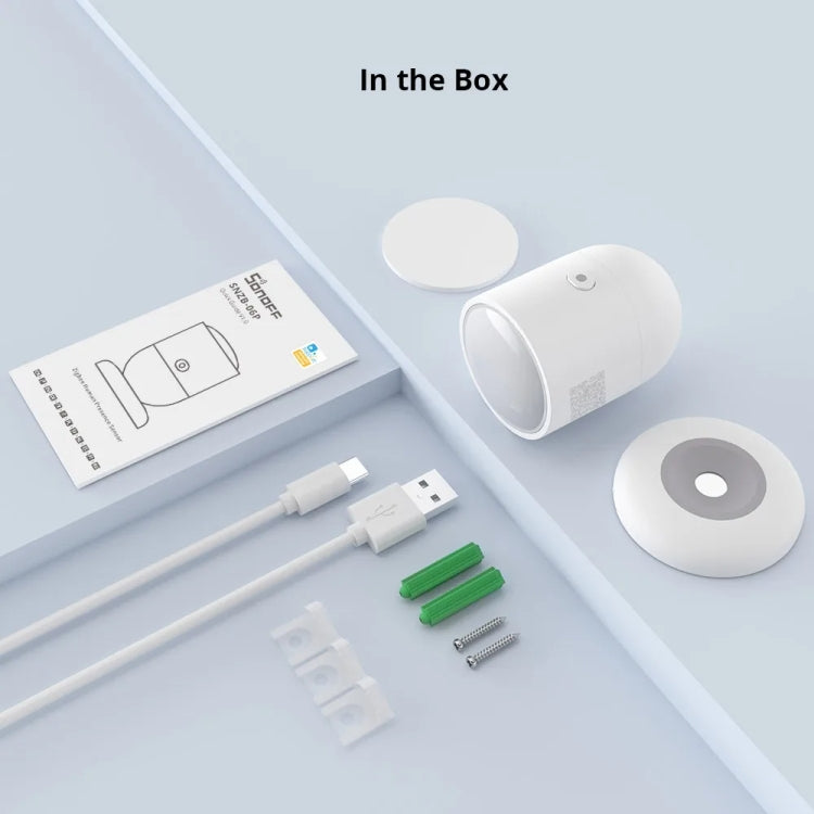 SONOFF SNZB 06P ZigBee Human Sensor 5.8GHz Switch Anti-Theft Safety Detector