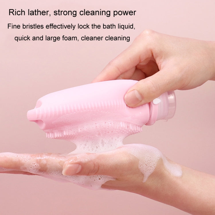 100ml Shower Bath Brush Dispenser Bottle Travel Portable Shampoo Cosmetic Lotion Dispenser Bottle
