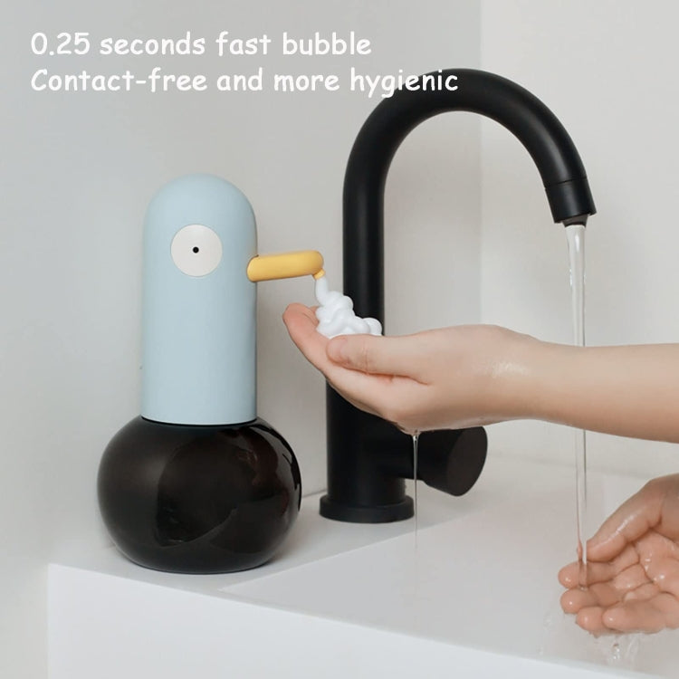 Cute Duck Automatic Foam Soap Dispenser Rechargeable Touchless Hand Washing Machine For Bathroom Kitchen