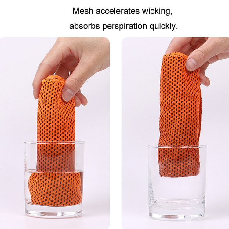 Sports Towel Set Travel Portable Quick Dry Cold Feeling Towel With Silicone Sleeve Storage Bag