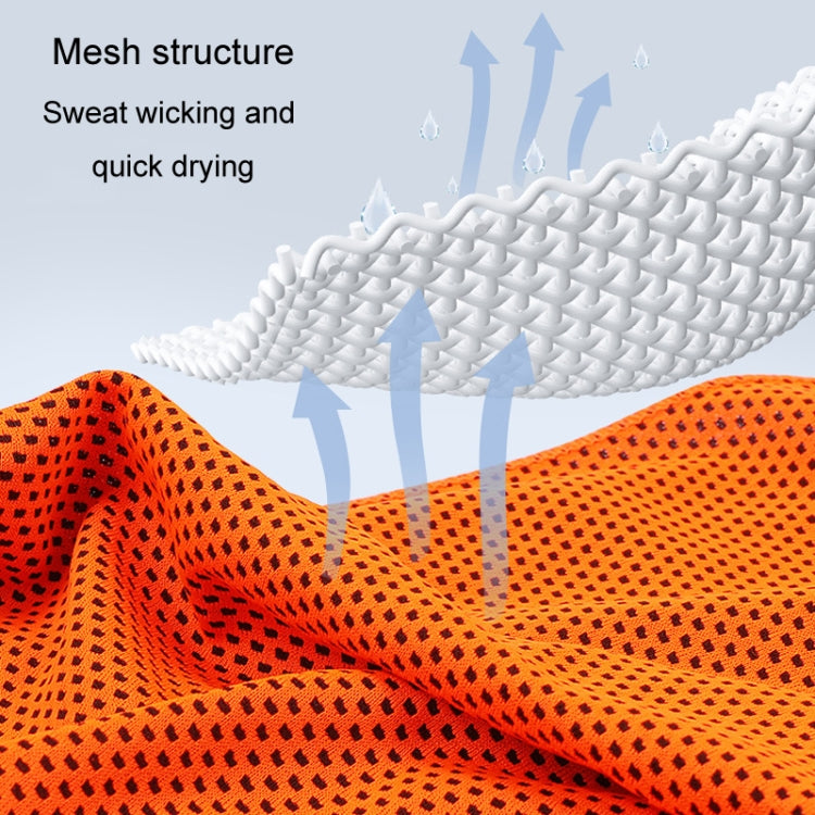 Sports Towel Set Travel Portable Quick Dry Cold Feeling Towel With Silicone Sleeve Storage Bag