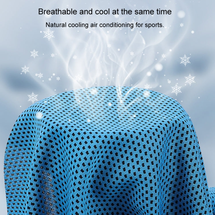 Sports Towel Set Travel Portable Quick Dry Cold Feeling Towel With Silicone Sleeve Storage Bag