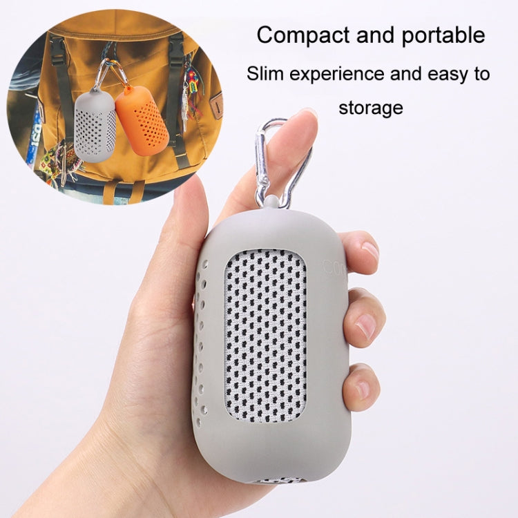 Sports Towel Set Travel Portable Quick Dry Cold Feeling Towel With Silicone Sleeve Storage Bag