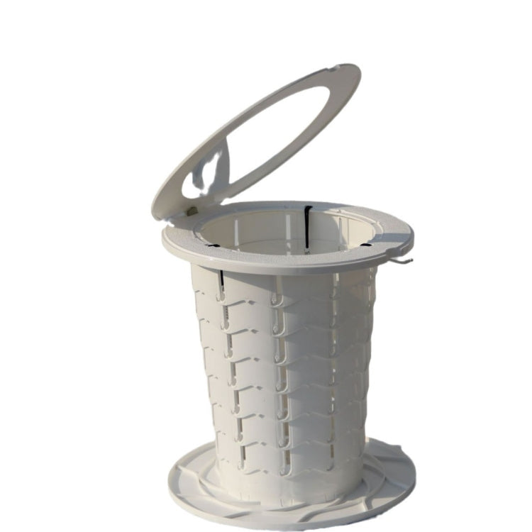 Retractable Portable Travel Toilet Collapsible Stool for Outdoors Fishing Camping