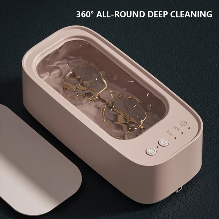 Electrical Ultrasonic Cleaner 3-speed Timing Jewelry Watches Braces Eyeglasses Cleaning Device