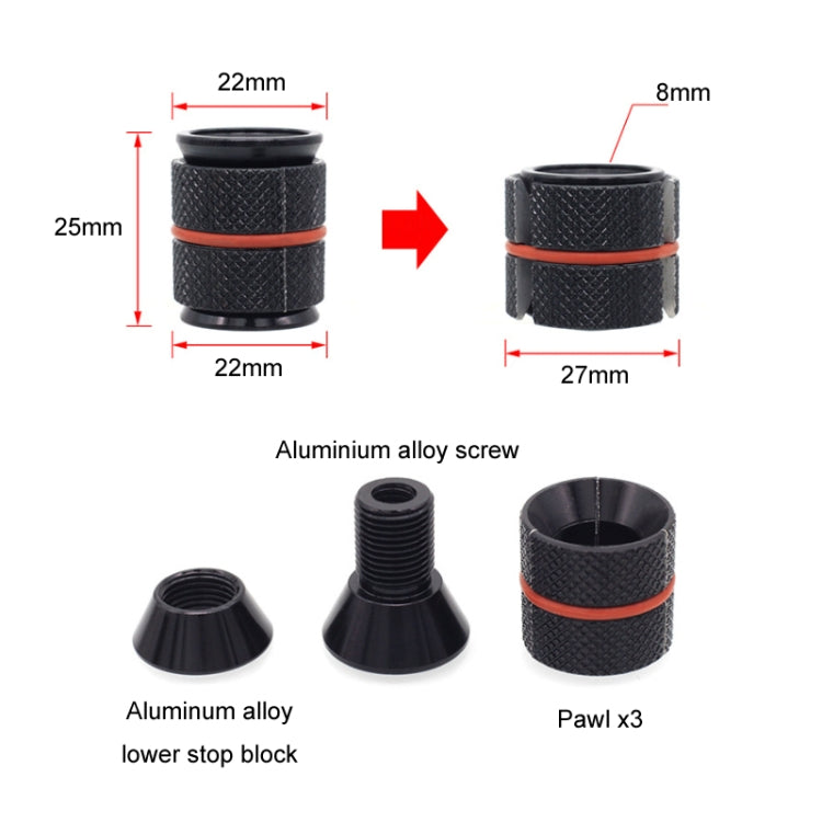 Bicycle Front Fork Headset Expansion Sunflower Core Screw