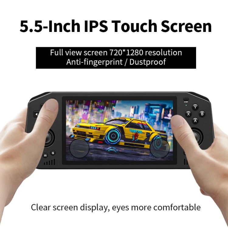 POWKIDDY X28  Android 11 Handheld Retro Game Console 5.5 Inch Touch IPS Screen Game Machine 4+64G