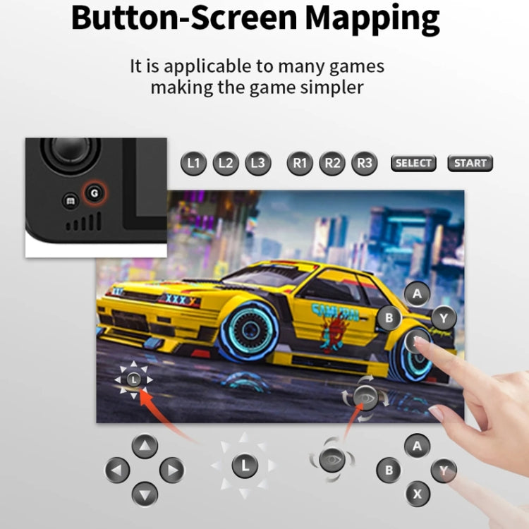 POWKIDDY X28  Android 11 Handheld Retro Game Console 5.5 Inch Touch IPS Screen Game Machine 4+64G