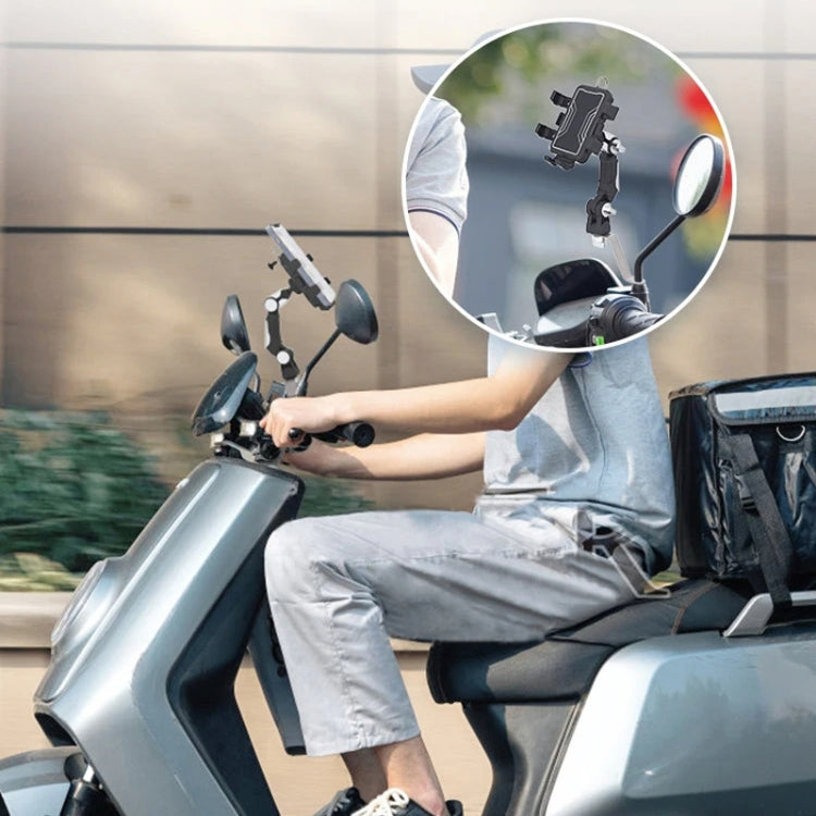 Motorcycle Bicycle Outdoor Cycling Navigation Phone Holder