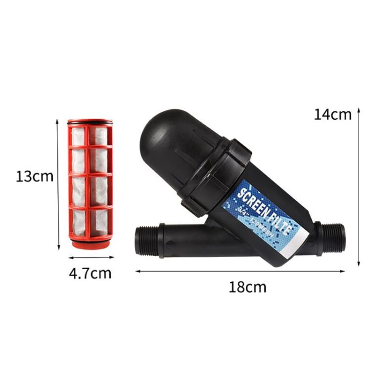 Agricultural Irrigation Microspray Water Saving Filter Y-Type Stainless Steel Mesh Container Maker