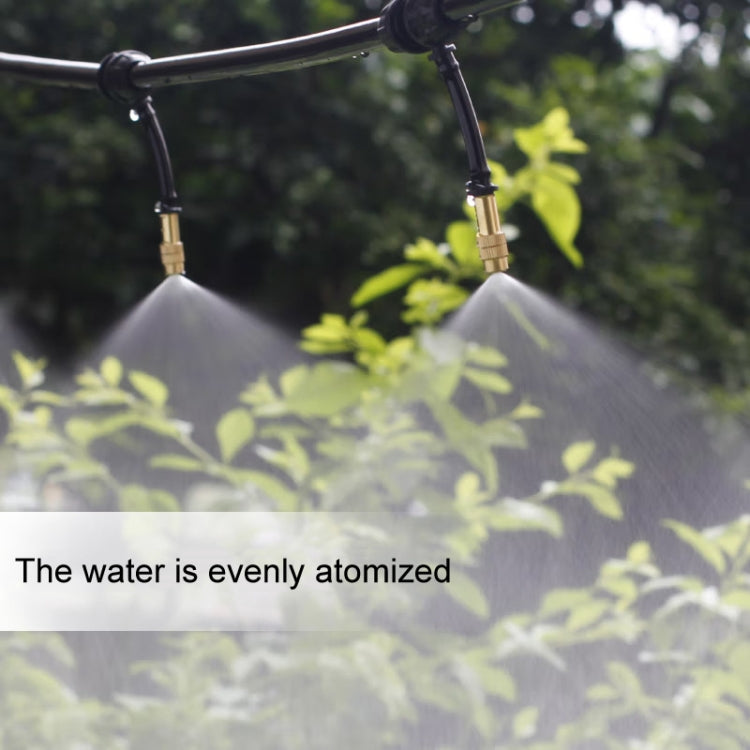 2pcs 4/7mm Barbed Atomizing Spray Nozzle Horticulture And Greenhouse Irrigation Micro Spray Header