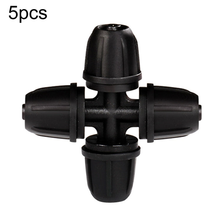 5pcs 4/7 Pipe Fitting Drip Irrigation Accessories Gardening Irrigation Watering Fittings