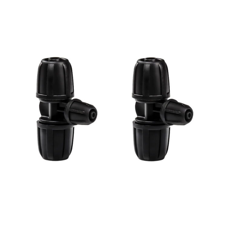 2pcs 8/11 To 4/7 Dual Locking Reducer Drip Irrigation Fittings Gardening Hose Sprinkler Connector