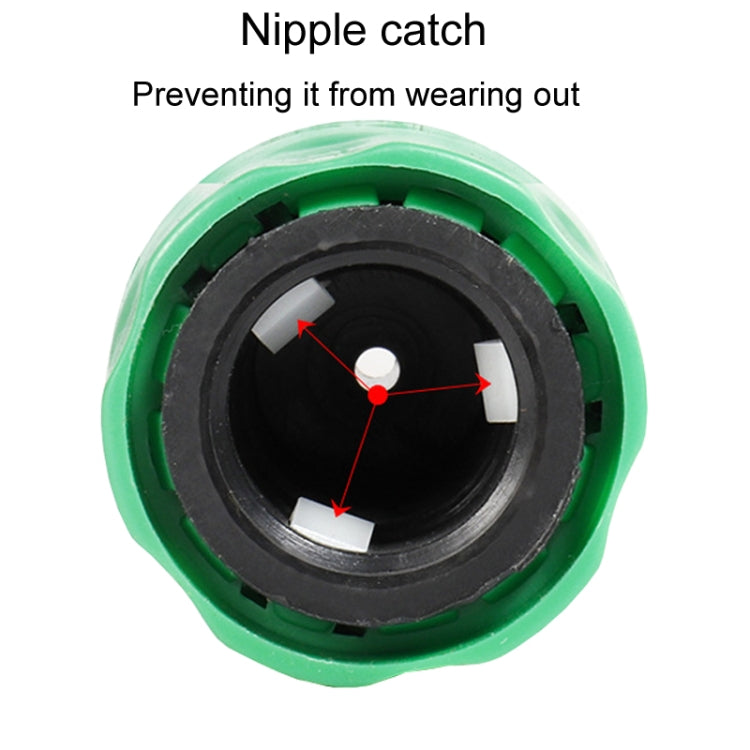 2pcs Faucet Hose Connector Gardening Drip Irrigation Car Wash Rifle Fitting