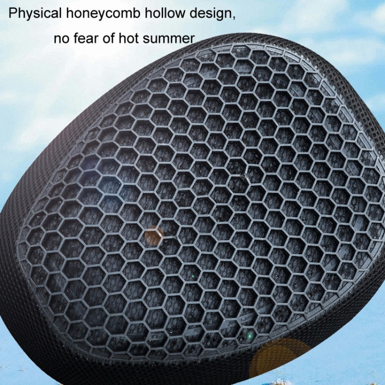 Motorcycle Breathable Massage Waterproof Sun-proof Silicone Seat Cushion