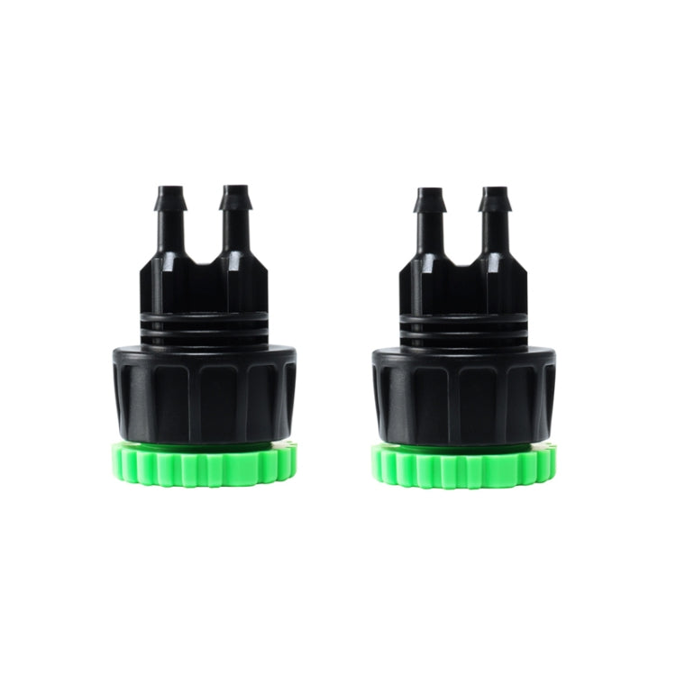 2pcs Faucet Four Point Six Point To 4/7 Pipe Fitting Garden Agriculture Micro Spray Irrigation Connector