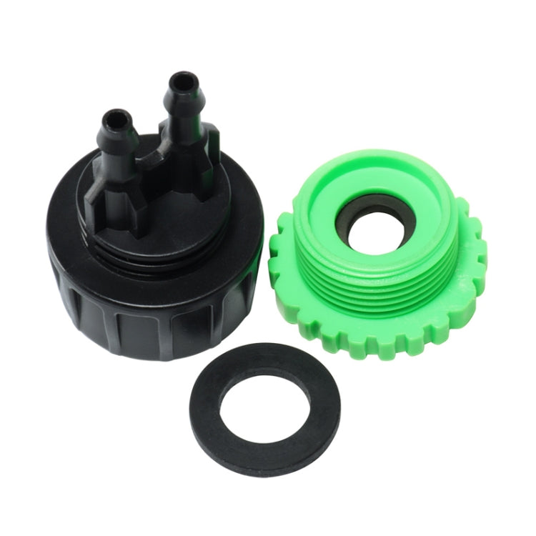 2pcs Faucet Four Point Six Point To 4/7 Pipe Fitting Garden Agriculture Micro Spray Irrigation Connector