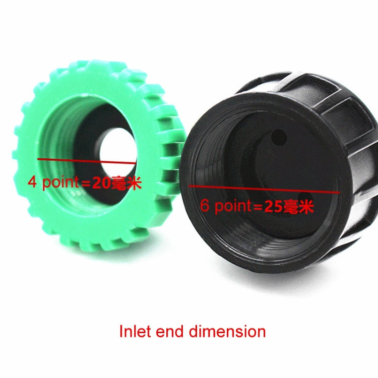 2pcs Faucet Four Point Six Point To 4/7 Pipe Fitting Garden Agriculture Micro Spray Irrigation Connector