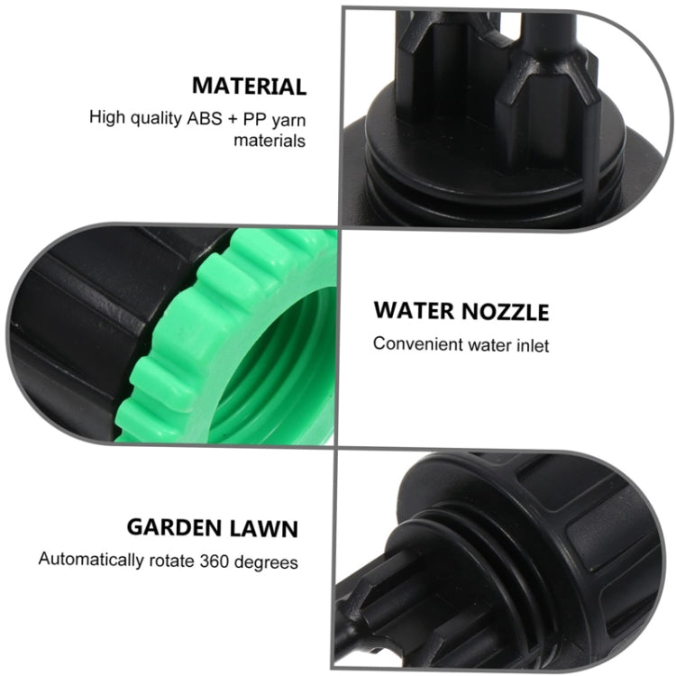 2pcs Faucet Four Point Six Point To 4/7 Pipe Fitting Garden Agriculture Micro Spray Irrigation Connector