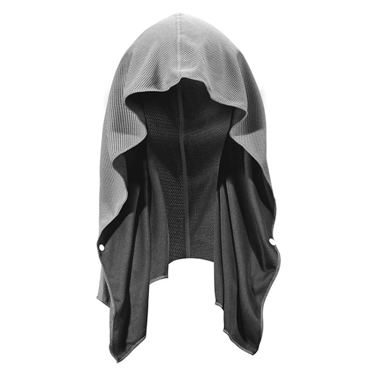 U Shape Cold Feeling Hooded Towel Beach Camping Fitness Sun Protection Quick Drying Sports Cooling Headband