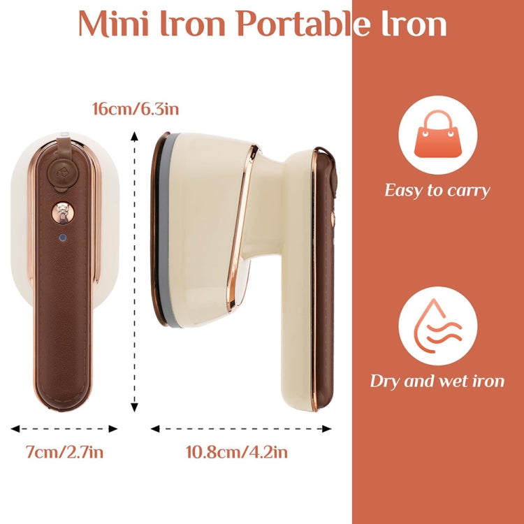 2-in-1 800W Handheld Household Wet and Dry Steam Iron Steam Hanging Iron