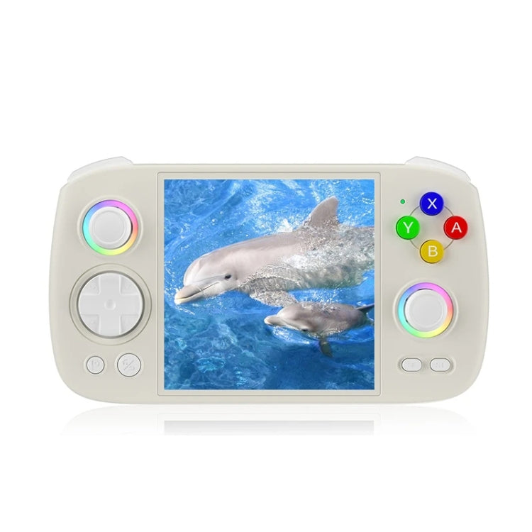 ANBERNIC RG Cube Retro Handheld Game Console With 3.95 Inch Screen T820 CPU Android 13 RGB Light