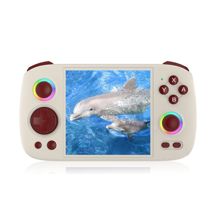ANBERNIC RG Cube Retro Handheld Game Console With 3.95 Inch Screen T820 CPU Android 13 RGB Light